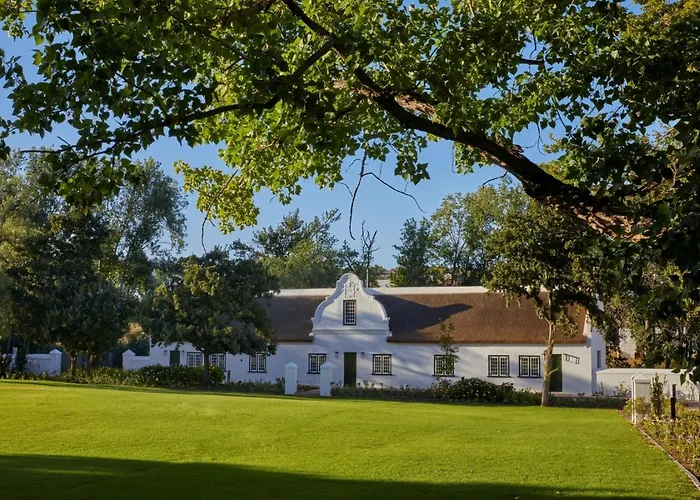 Blaauwklippen Manor House & Jonkershuis By Newmark